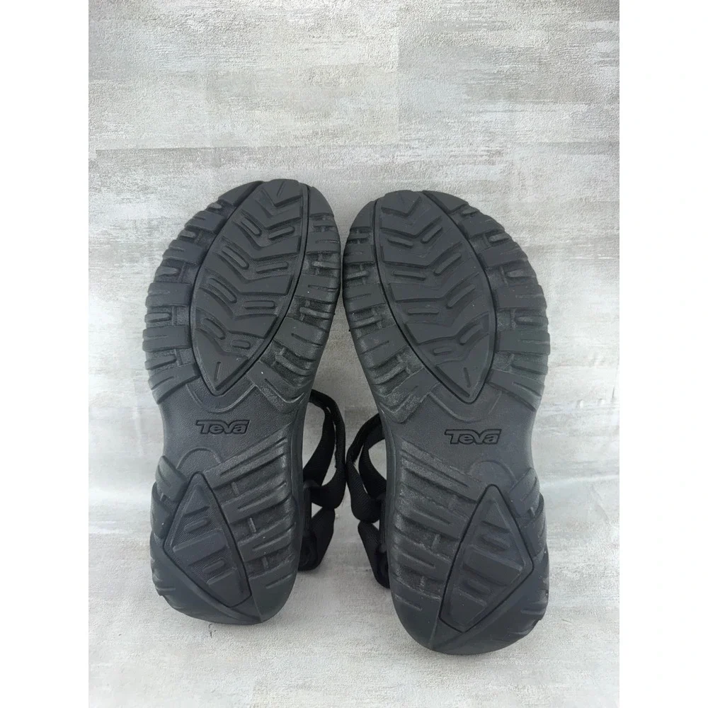 Teva Hurricane XLT2 Black Sport Sandals Men Sz 8 Hiking Trail 1093379